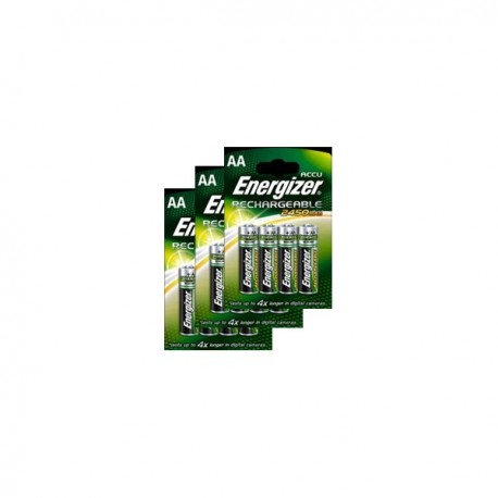 Pack de 12 piles AA rechargeables