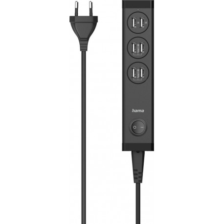 Chargeur rapide 6 ports usb-34watt