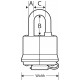 Cadenas de sécurité camouflé